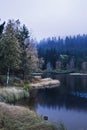 Landsapce of mountain in France, Vosges Royalty Free Stock Photo