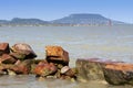 Landsape of Lake Balaton , Hungary Royalty Free Stock Photo