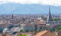 Landscape of Turin city center