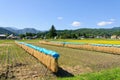 Landscape of Achi village in Southern Nagano, Japan