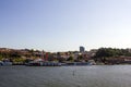 Landscape from across the Douro River Royalty Free Stock Photo