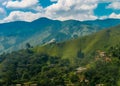 Landscape Aerial View of Medellin Colombia