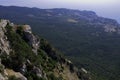 Landscape from Ai-Petri mountain. Crimea.