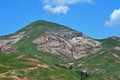 The landscape of Alborz mountains in Alamut valley , Iran