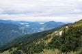 Landscape in alishan mountian Royalty Free Stock Photo