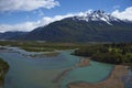 Landscape along the Carretera Austral, Chile Royalty Free Stock Photo