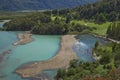 Landscape along the Carretera Austral, Chile Royalty Free Stock Photo