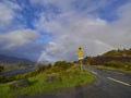 landscape along the kenmare road in the glengarriff national Park