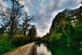 Naviglio martesana in Trezzo sull`Adda