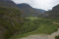 River Simpson along the Carretera Austral in Patagonia, Chile Royalty Free Stock Photo