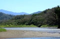 Landscape along the Tarcoles River Royalty Free Stock Photo