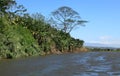 Landscape along the Tarcoles River Royalty Free Stock Photo