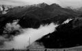 Landscape of Alps mountains Grossglockner National Park Hohe Tauern, Austria Royalty Free Stock Photo