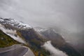 Landscape of Alps mountains Grossglockner National Park Hohe Tauern, Austria Royalty Free Stock Photo