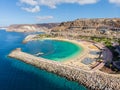 Landscape with Amadores beach