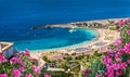 Landscape with Amadores beach