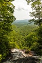 Amicalola Falls State Park in Georgia Royalty Free Stock Photo