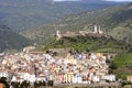 Landscape of the ancient city of Bosa Royalty Free Stock Photo