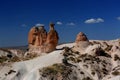 landscape in the ancient city of Cappadocia TÃ¼rkiye