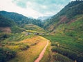 Landscape of Angkhang mountain Royalty Free Stock Photo