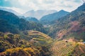 Landscape of Angkhang mountain Royalty Free Stock Photo