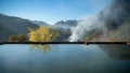 Landscape of Angkhang mountain Chiang Mai Royalty Free Stock Photo