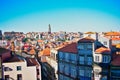 Landscape of Apartments from Se cathedral in Porto Portugal Royalty Free Stock Photo