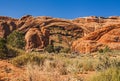 The Landscape Arch, Arches National Park Utah 5 Royalty Free Stock Photo