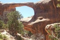 Landscape Arch, Arches National Park, Utah, United States Royalty Free Stock Photo