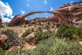 Landscape Arch in Arches National Park, Utah, USA Royalty Free Stock Photo