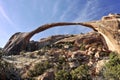 Landscape Arch, Arches National Park, Utah, USA Royalty Free Stock Photo