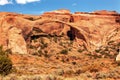 Landscape Arch Rock Canyon Arches National Park Moab Utah Royalty Free Stock Photo