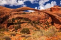 Landscape Arch Rock Canyon Arches National Park Moab Utah Royalty Free Stock Photo