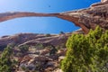 Landscape Arch, Utah Royalty Free Stock Photo