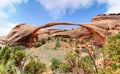 Landscape Arch, Utah, USA Royalty Free Stock Photo