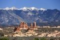 Landscape in Arches National Park