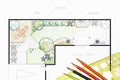 Landscape architect design garden plan