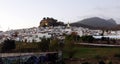 Landscape of Ardales, Malaga, Andalusia, Spain Royalty Free Stock Photo