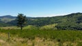 Landscape in Ardeche, France Royalty Free Stock Photo