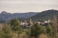 Landscape around Argelita in Castellon Royalty Free Stock Photo