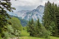 Landscape around Bad Hindelang in Bavaria, Germany