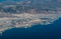 Landscape around the closed International airport of Athens, Ellinikon International Airport in Greece