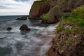 Landscape around Cushendun Caves, Northern Ireland