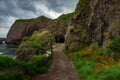 Landscape around Cushendun Caves, Northern Ireland