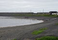 Holyrood Pond coastline near St Vincent`s NL, Canada Royalty Free Stock Photo