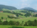 Landscape around Mondsee, Salzburgerland Royalty Free Stock Photo