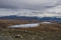 Landscape around Mount John Observatory near Lake Tekapo, New Zealand Royalty Free Stock Photo