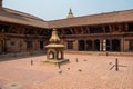 A landscape around Patan Durbar Square, Kathmandu Valley, Nepal Royalty Free Stock Photo