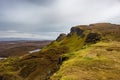 Landscape around Quiraing, Isle of Skye, Scotland, United Kingdom