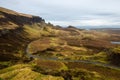 Landscape around Quiraing, Isle of Skye, Scotland, United Kingdom